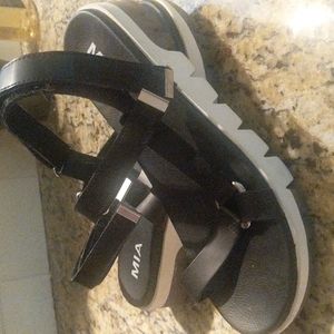 Mia sandals only worn a couple times